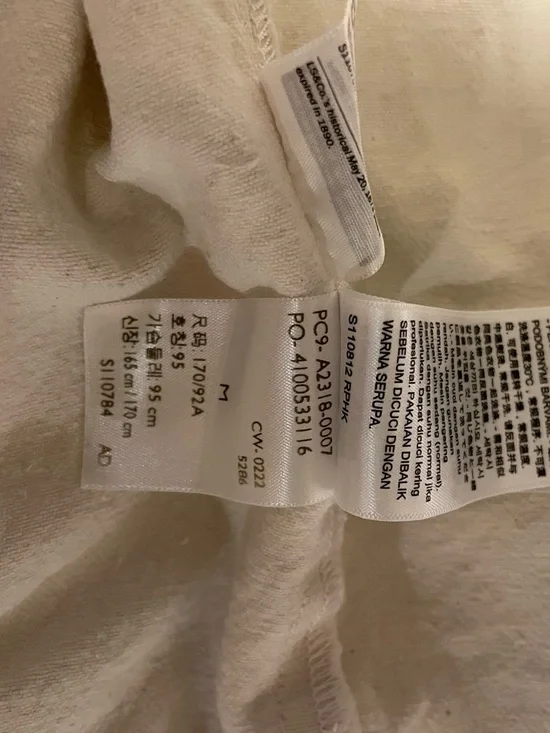 Levi's x Denim Tears Men's Off-White Denim Jacket - Picture 7 of 7